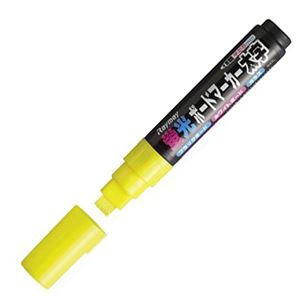 (まとめ) レイメイ藤井 蛍光ボードマーカー 太字平芯 イエロー LBM281Y 1本  【×30セット】