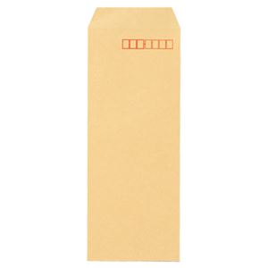 (まとめ) 寿堂 FSCクラフト封筒 長40 70g／m2 〒枠あり 521 1パック（100枚）  【×30セット】