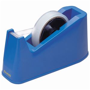 (まとめ) 3M スコッチ デスクディスペンサー ブルー C-3-J-BLUE 1台  【×30セット】