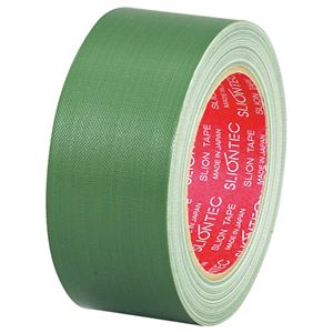 (まとめ) スリオンテック 布粘着テープ No.3390 50mm×25m 緑 No.3390-50GR 1巻  【×30セット】