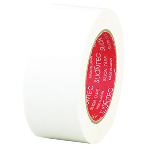 (まとめ) スリオンテック 布粘着テープ No.3390 50mm×25m 白 No.3390-50WH 1巻  【×30セット】