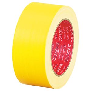 (まとめ) スリオンテック 布粘着テープ No.3390 50mm×25m 黄 No.3390-50YL 1巻  【×30セット】