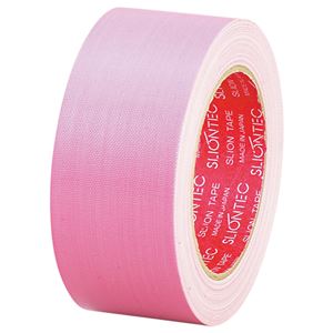 (まとめ) スリオンテック 布粘着テープ No.3390 50mm×25m ピンク No.3390-50PK 1巻  【×30セット】