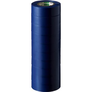 (まとめ) オカモト ビニールテープ No.470 19mm×10m 青 No.470-19x10 アオ 1パック（10巻）  【×30セット】