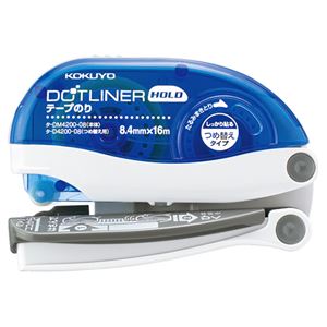(まとめ) コクヨ テープのり ドットライナーホールド 本体 8.4mm×16m タ-DM4200-08 1個  【×30セット】