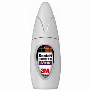 (まとめ) 3M スコッチ 強力瞬間接着剤 ジェル 多用途 3g 7005S 1本  【×30セット】