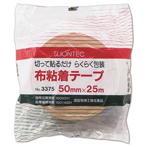 (まとめ) スリオンテック 布テープ No.337500 50mm×25m No.337500-50x25DB 1巻  【×30セット】