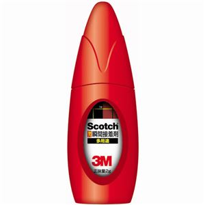 (まとめ) 3M スコッチ 強力瞬間接着剤 液状 多用途 2g 7004S 1本  【×30セット】