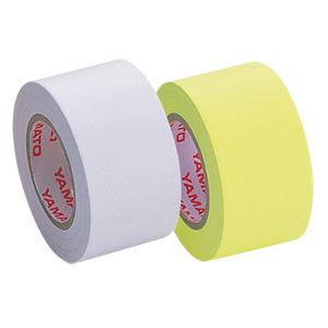 (まとめ) ヤマト メモック ロールテープ つめかえ用 25mm幅 白＆レモン R-25H-WL 1パック(2巻)  【×30セット】