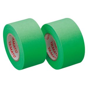 (まとめ) ヤマト メモック ロールテープ つめかえ用 25mm幅 ライム WR-25H-LI 1パック(2巻)  【×30セット】