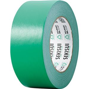 (まとめ) 積水化学 カラークラフトテープ#500WC 50mm×50m 緑 K50WM13 1巻  【×30セット】
