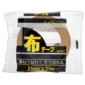 (まとめ) スリオンテック 布テープ No.343720 25mm×25m No.343720-25X25DB 1巻  【×30セット】