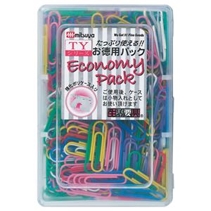 (まとめ) ミツヤ カラーゼム 大 28mm 7色アソート TY-25 1箱（約360本）  【×30セット】