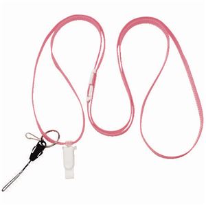 (まとめ) ソニック 多機能たすきがけストラップ 170cm 桃 NF-987-P 1本  【×30セット】