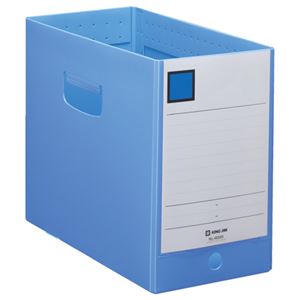 (まとめ) キングジム GボックスPP A4ヨコ 収納幅150mm 青 4635N 1冊  【×30セット】