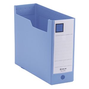 (まとめ) キングジム GボックスPP A4ヨコ 収納幅100mm 青 4633N 1冊  【×30セット】