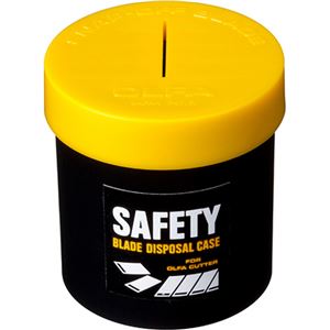 (まとめ) オルファ 安全刃折処理器 ポキ 黄黒 133K 1個  【×30セット】