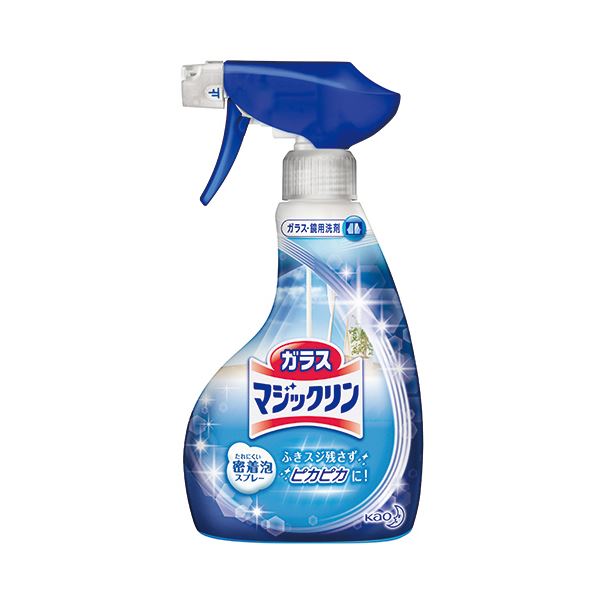 (まとめ) 花王 ガラスマジックリン スプレー 本体 400ml 1本  【×30セット】