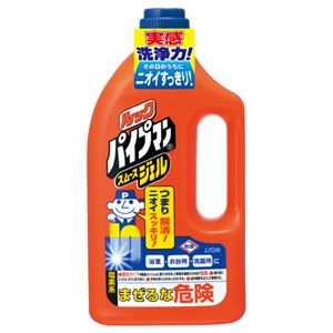 (まとめ) ライオン ルック パイプマン スムースジェル 1000ml 1本  【×30セット】