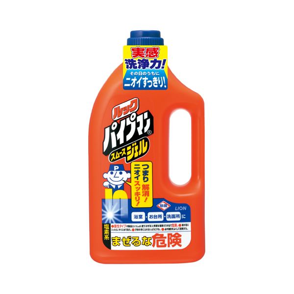 (まとめ) ライオン ルック パイプマン スムースジェル 1000ml 1本  【×30セット】