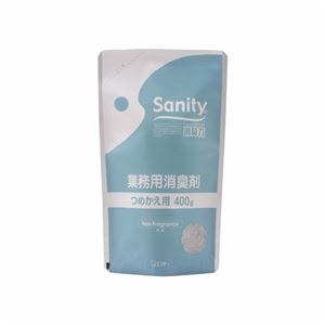 (まとめ) エステー サニティー 業務用消臭剤 タンクタイプ 無香 つめかえ用 400g 1個  【×30セット】