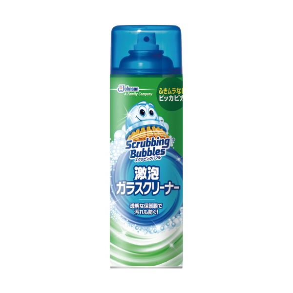 (まとめ) ジョンソン スクラビングバブル 激泡ガラスクリーナー 480ml 1本  【×30セット】