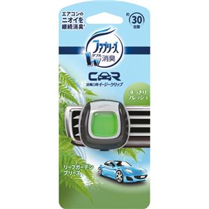 (まとめ) P＆G ファブリーズ イージークリップ リーフガーデンブリーズ 2ml 1個  【×30セット】