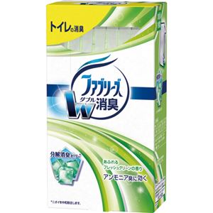 (まとめ) P＆G トイレの置き型ファブリーズ あふれるフレッシュグリーンの香り 1個  【×30セット】