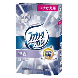 (まとめ) P＆G 置き型ファブリーズ 無香タイプ つけかえ用 130g 1個  【×30セット】