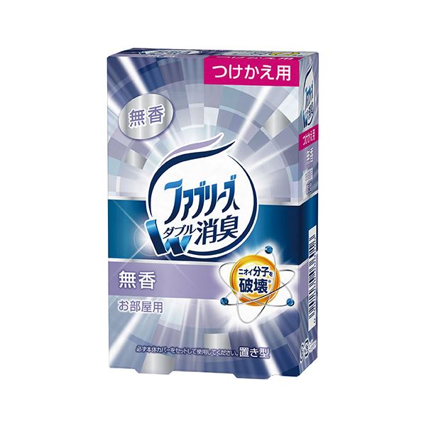 (まとめ) P＆G 置き型ファブリーズ 無香タイプ つけかえ用 130g 1個  【×30セット】