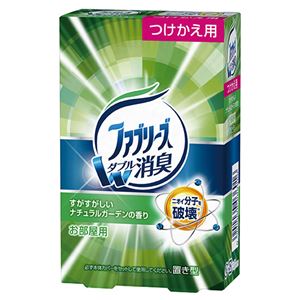 (まとめ) P＆G 置き型ファブリーズ すがすがしいナチュラルガーデンの香り つけかえ用 130g 1個  【×30セット】