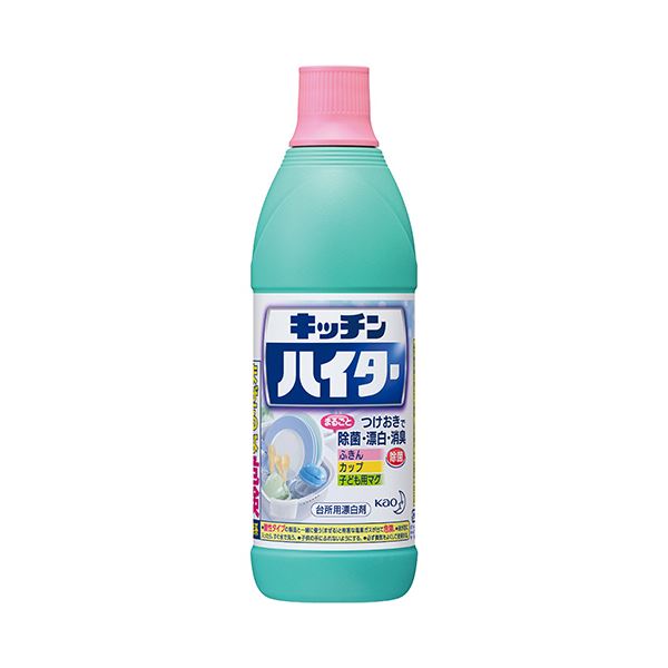 (まとめ) 花王 キッチンハイター 小 600ml 1本  【×30セット】