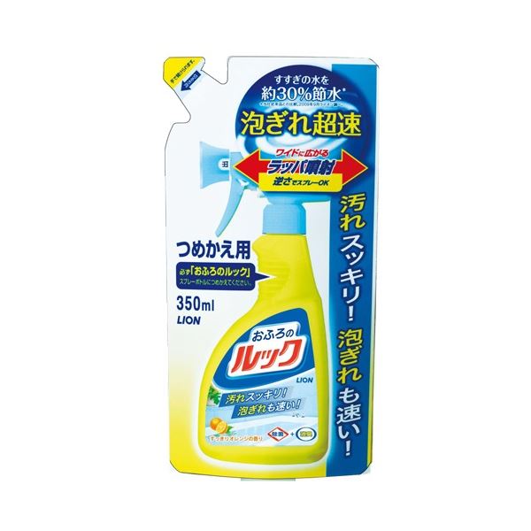 (まとめ) ライオン おふろのルック スプレー 詰替用 350ml 1個  【×30セット】