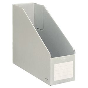 (まとめ) コクヨ ファイルボックスE＆S A4フリー型 背幅102mm グレー フ-E455M 1冊  【×30セット】