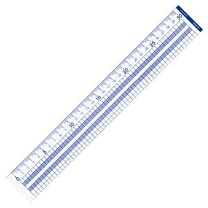 (まとめ) コクヨ 方眼直線定規 30cm CL-RG30 1個  【×30セット】