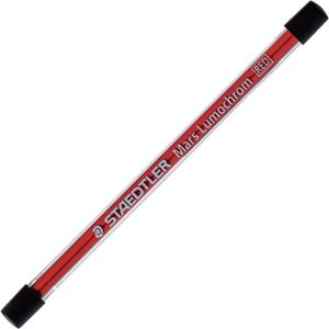 (まとめ) ステッドラー 2mmシャープ SHARP 芯ホルダー替芯 レッド 204 E4-2 1ケース（4本）  【×30セット】