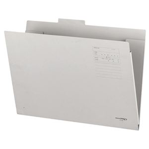 (まとめ) コクヨ 図面個別フォルダー A3 2つ折 グレー セ-FF8M 1冊  【×30セット】