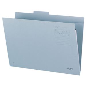 (まとめ) コクヨ 図面個別フォルダー A3 2つ折 青 セ-FF8B 1冊  【×30セット】