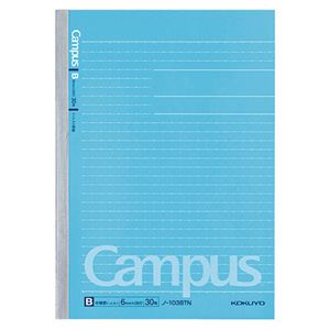 (まとめ) コクヨ キャンパスノート(ドット入り罫線) A5 B罫 30枚 ノ-103BTN 1セット(5冊)  【×30セット】