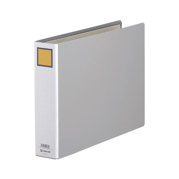 (まとめ) キングファイルG B4ヨコ 500枚収容 背幅66mm グレー 995EN 1冊  【×30セット】