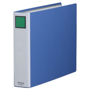 (まとめ) キングファイル スーパードッチ(脱・着)イージー B4ヨコ 500枚収容 背幅66mm 青 2495EA 1冊  【×30セット】