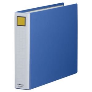 (まとめ) キングファイル スーパードッチ(脱・着)イージー B4ヨコ 400枚収容 背幅56mm 青 2494EA 1冊  【×30セット】