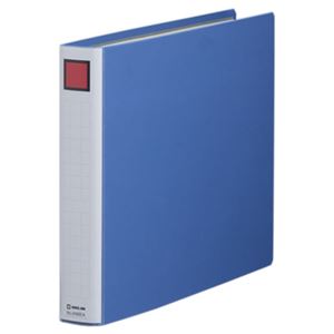 (まとめ) キングファイル スーパードッチ(脱・着)イージー B4ヨコ 300枚収容 背幅46mm 青 2493EA 1冊  【×30セット】