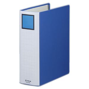 (まとめ) キングファイル スーパードッチ(脱・着)イージー A4タテ 800枚収容 背幅96mm 青 2478A 1冊  【×30セット】