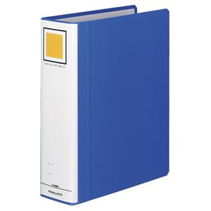 (まとめ) コクヨ チューブファイル(エコツインR) B5タテ 600枚収容 背幅75mm 青 フ-RT661B 1冊  【×30セット】