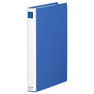 (まとめ) キングファイル スーパードッチ(脱・着)イージー A4タテ 200枚収容 背幅36mm 青 2472A 1冊  【×30セット】