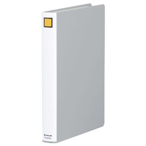 (まとめ) キングファイル スーパードッチ(脱・着)イージー A4タテ 200枚収容 背幅36mm グレー 2472A 1冊  【×30セット】