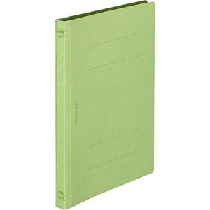(まとめ) ライオン事務器 フラットファイル(環境) 樹脂押え具 B5タテ 150枚収容 背幅18mm 緑 A-529KB5S 1セット(10冊)  【×30セット】
