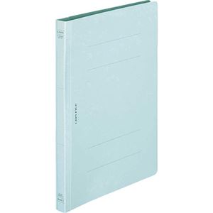 (まとめ) ライオン事務器 フラットファイル(環境) 樹脂押え具 B5タテ 150枚収容 背幅18mm 水 A-528KB5S 1セット(10冊)  【×30セット】