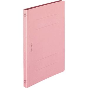 (まとめ) ライオン事務器 フラットファイル(環境) 樹脂押え具 B5タテ 150枚収容 背幅18mm ピンク A-526KB5S 1セット(10冊)  【×30セット】